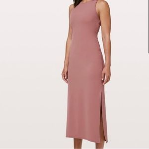 NWT Lululemon Get Going dress in Pink size 8.
